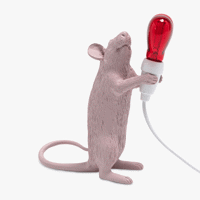 Seletti Step Valentines Mouse Lamp